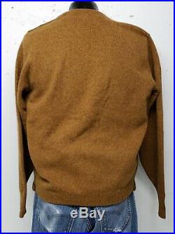 Vtg 60's 50's Campus Mohair Cardigan Sweater Men's Medium Rockabilly Kurt Cobain