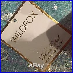 WILDFOX COUTURE Authenitc Sequin Sweater Size Medium $350.00 Retail