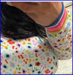 WISPR BY Brodie leopard colorful jumper sweater