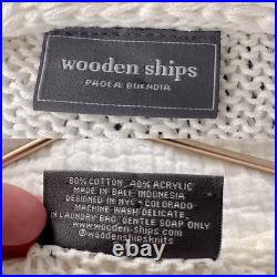 WOODEN SHIPS VACAY Sweater Jumper Size Small Medium