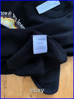 Who Decides War By Ev Bravado Knit Sweater Bnwt Small Rrp £450