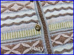 Women's Oleana Norway 75% Merino Wool Cardigan Sweater Jumper Size M (medium)