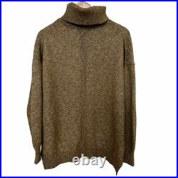 Women's Wool Sweater Oversized Fit High Neck, Warm & Stylish