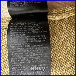 Women's Wool Sweater Oversized Fit High Neck, Warm & Stylish