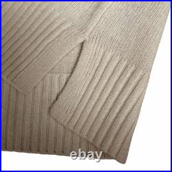 Women's Wool Sweater Oversized Fit High Neck, Warm & Stylish