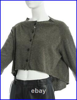 Womens RUNDHOLZ 100% Cashmere Cardigan Sweater Soft Knit Oversized Size M