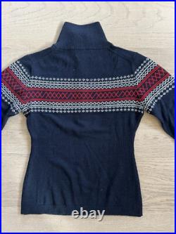 Womens WeNorwegians Navy Sweater M Womens WeNorwegians Navy Sweater M