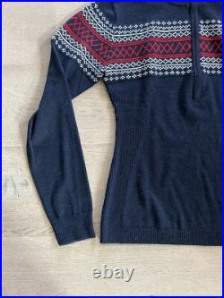 Womens WeNorwegians Navy Sweater M Womens WeNorwegians Navy Sweater M