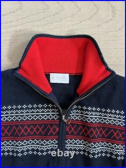 Womens WeNorwegians Navy Sweater M