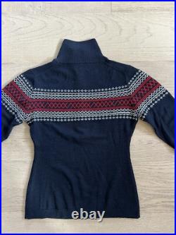 Womens WeNorwegians Navy Sweater M