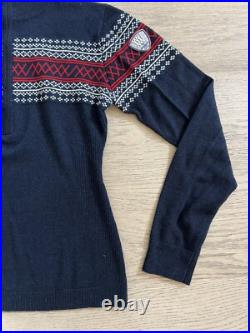 Womens WeNorwegians Navy Sweater M