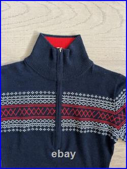 Womens WeNorwegians Navy Sweater M Womens WeNorwegians Navy Sweater M