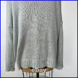 Wooden Ships Sweater Women Medium Skull Lightweight Mohair Knit Jumper Core No Wooden Ships Sweater Women Medium Skull Lightweight Mohair Knit Jumper Core No