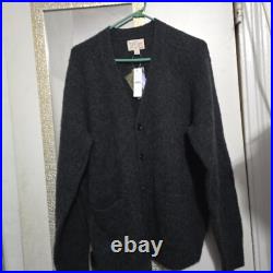 Wool cardigan sweater