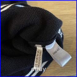 YSL Yves Saint Laurent Jumper Knit Crew Neck Vintage Sweater, Navy Mens Medium