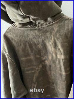 Yeezy Season 3 Brown Hoodie Sweatshirt Sweater Size Medium
