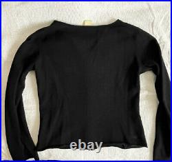 Yohji yamamoto noir vintage sweater Size 3 / Regular, black