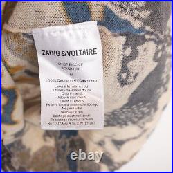 Zadig & Voltaire Cashmere Metallic Jumper Size M NEW