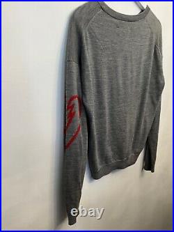 Zadig & Voltaire Grey Kansas Heart Sweater- Size M- Womens Pre Loved