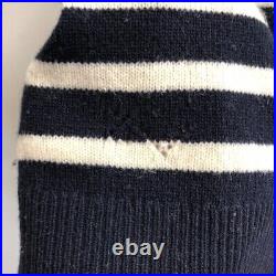 Zadig & Voltaire Jeremia MW Punk Sweater Jumper Wool Womens Medium Striped