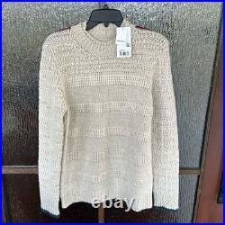 Zadig & Voltaire Kennedy Cashmere double Crewneck Sweater size medium