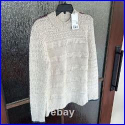 Zadig & Voltaire Kennedy Cashmere double Crewneck Sweater size medium