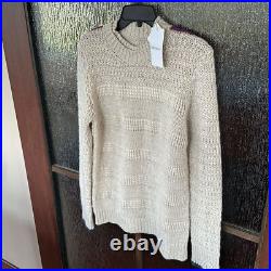 Zadig & Voltaire Kennedy Cashmere double Crewneck Sweater size medium Zadig & Voltaire Kennedy Cashmere double Crewneck Sweater size medium