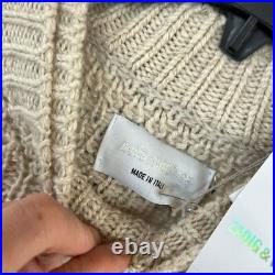 Zadig & Voltaire Kennedy Cashmere double Crewneck Sweater size medium Zadig & Voltaire Kennedy Cashmere double Crewneck Sweater size medium