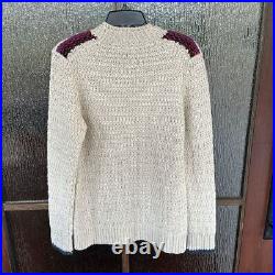 Zadig & Voltaire Kennedy Cashmere double Crewneck Sweater size medium