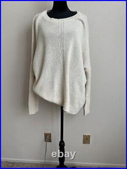 Zadig & voltaire NWT Authentic Cashmere sweater Pullover Beige Medium