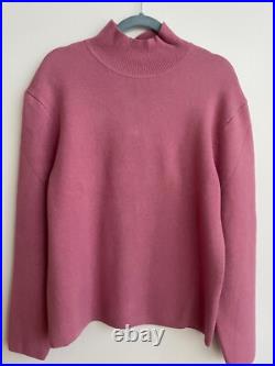 Zara Man Dense Knit Mock Neck Sweater Medium Size