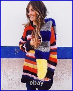 Zara Oversized Mohair Striped Sweater Jumper Oversize Wool Sweater Stripes Zara Oversized Mohair Striped Sweater Jumper Oversize Wool Sweater Stripes