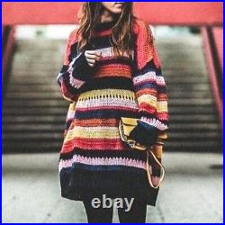 Zara Oversized Mohair Striped Sweater Jumper Oversize Wool Sweater Stripes Zara Oversized Mohair Striped Sweater Jumper Oversize Wool Sweater Stripes