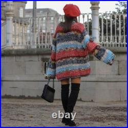 Zara Striped Sweater Jumper Pompoms 6756/100 Bloggers M Medium